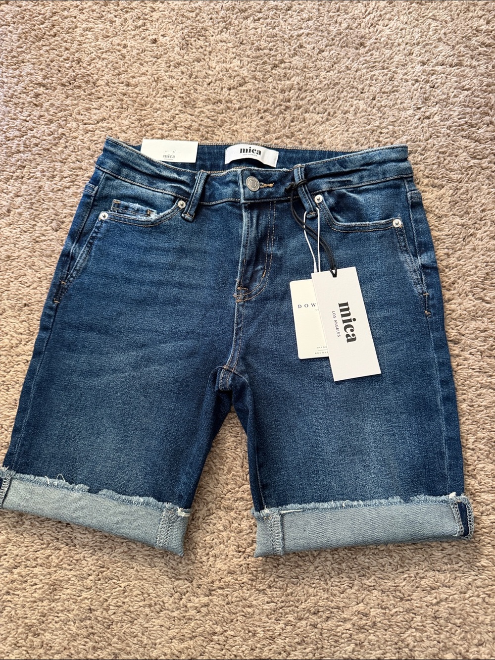 Mica Sidekick Shorts size 26 NWT jorts